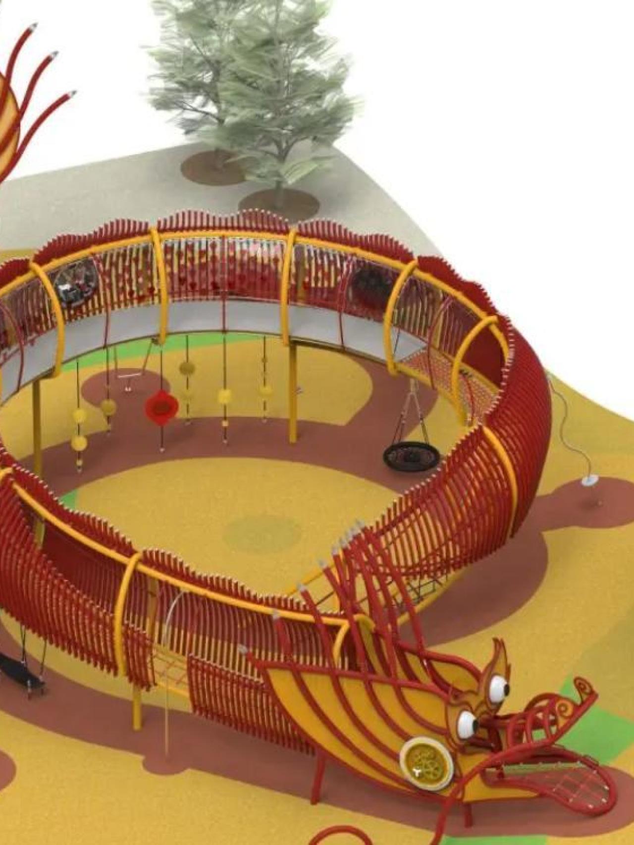 Parque del dragón de Usera.