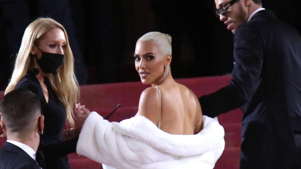 Kim Kardashian en la Met Gala de 2022. Sonia Moskowitz Gordon / ZUMA Pres / DPA