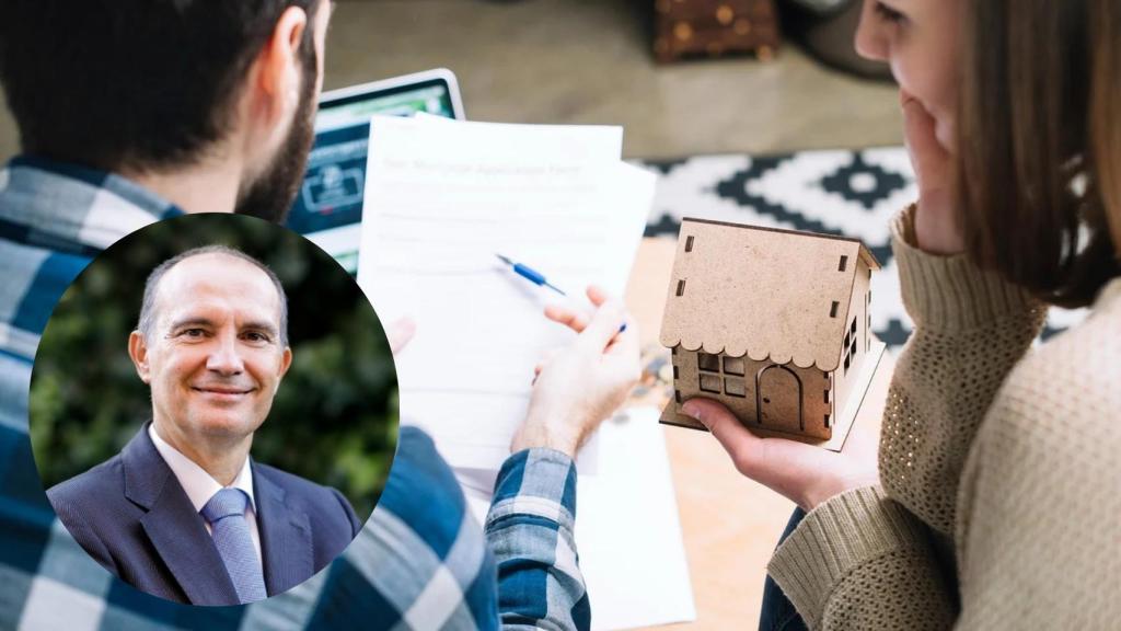 Montaje de Ricardo Vilá con una pareja en proceso de separación (Pixabay).