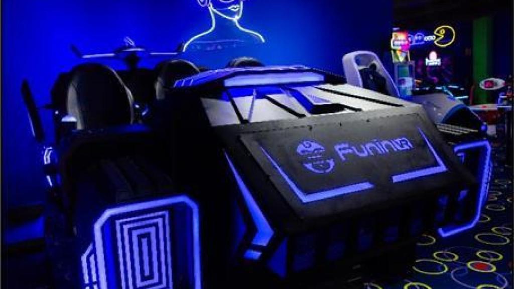 Uno de los juegos instalados en este establecimiento.