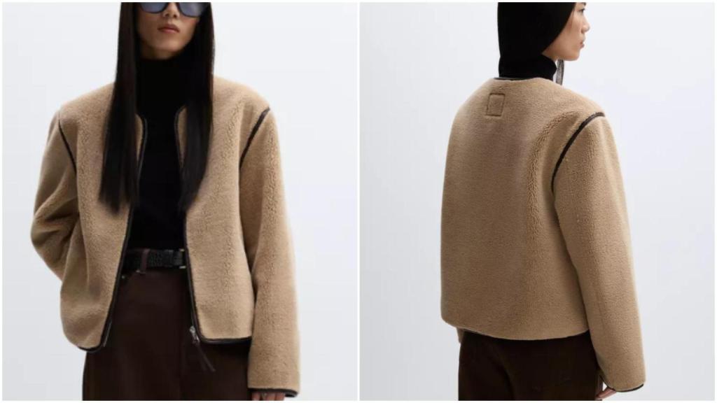 Cazadora de borreguillo de Lefties. Ref: 5824/311/731