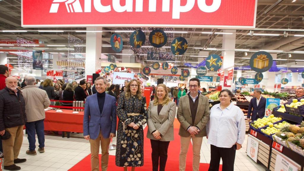 Barreda, Odilón, Ayala, López y Rebollo en Alcampo Burgos