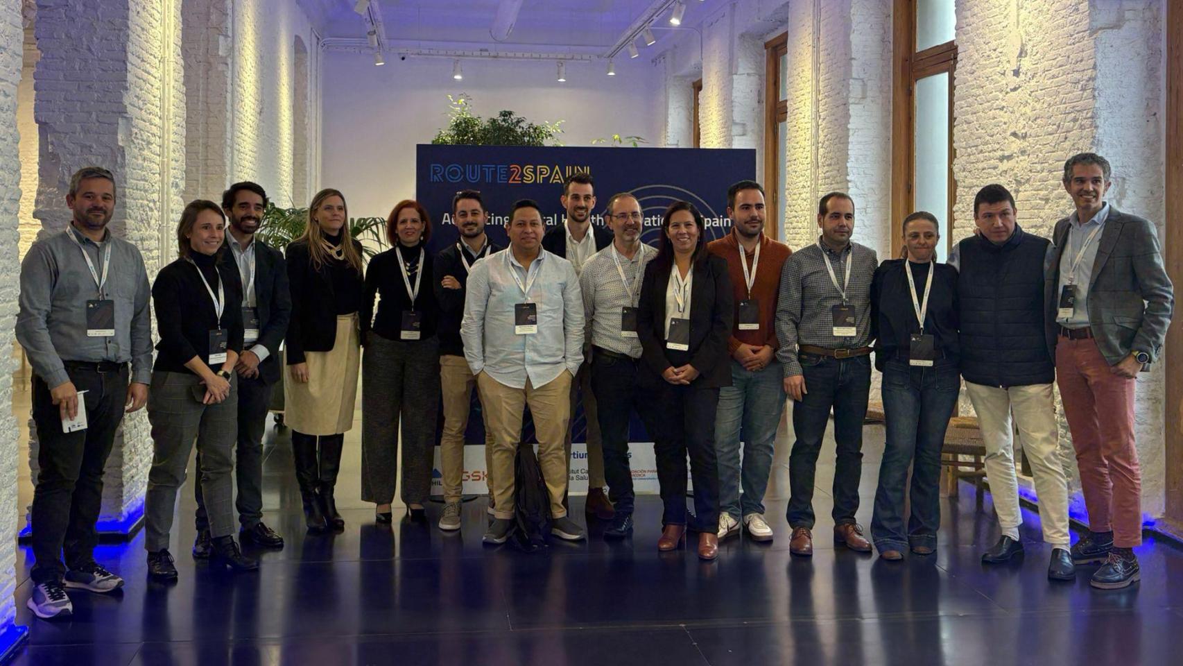 Integrantes del consorcio de Route2Spain en la presentación del proyecto este 3 de diciembre en Madrid.