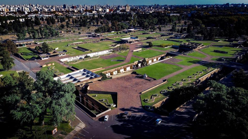 Vista aérea del Sexto Panteón.