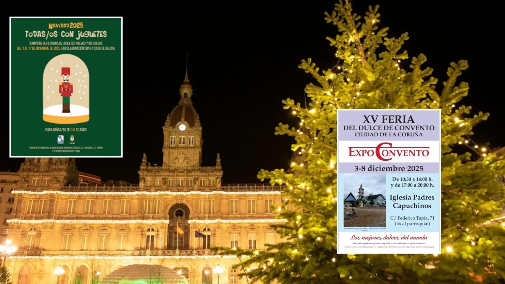 Qué hacer en A Coruña por la Navidad 2025 hoy, jueves 4 de diciembre