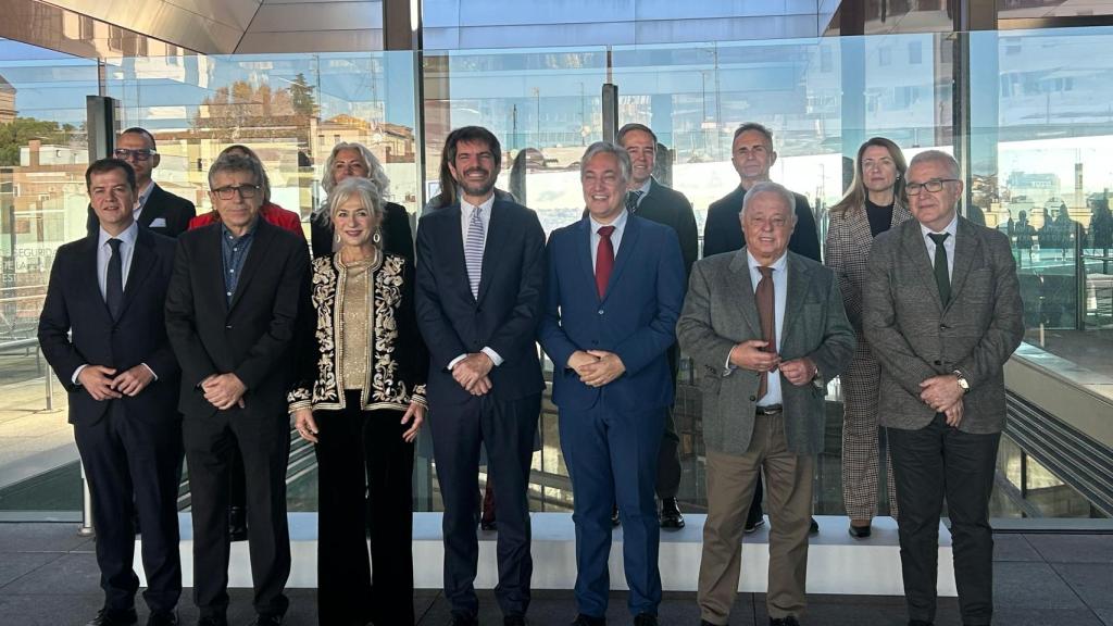 El consejero de Cultura, Turismo y Deporte de la Junta de Castilla y León, Gonzalo Santonja, en la Conferencia Sectorial presidida por el ministro de Cultura, Ernest Urtasun, este miércoles