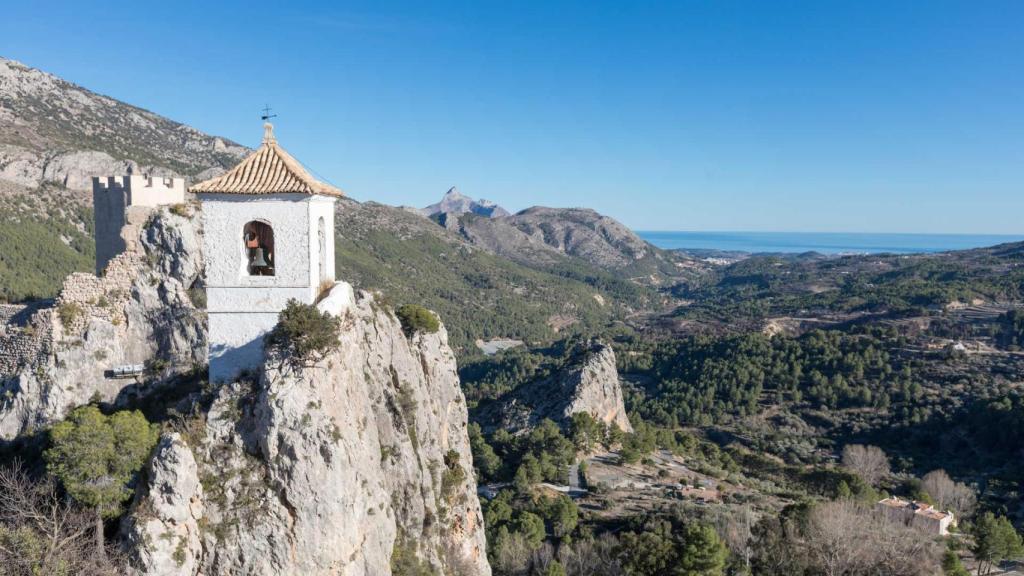 El Castillo de Guadalest.