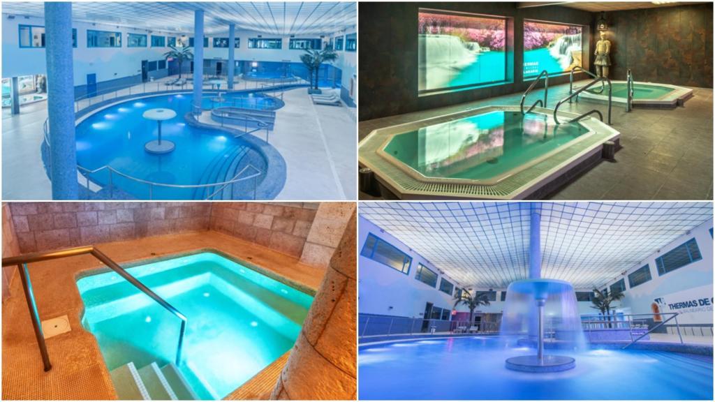 Vistas de las Thermas de Griñón, en Madrid.