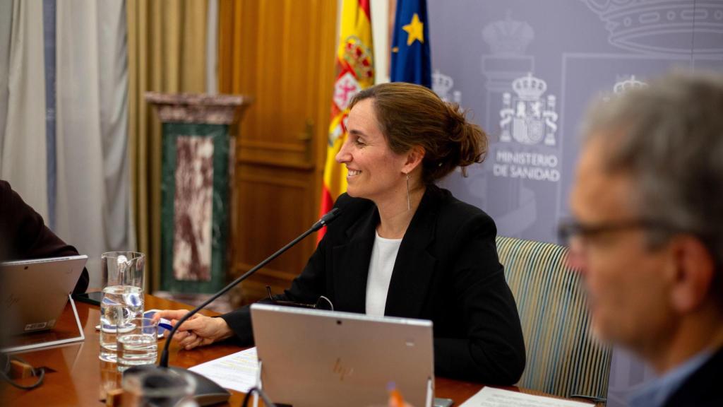 Mónica García, en el pasado Consejo Interterritorial del SNS.