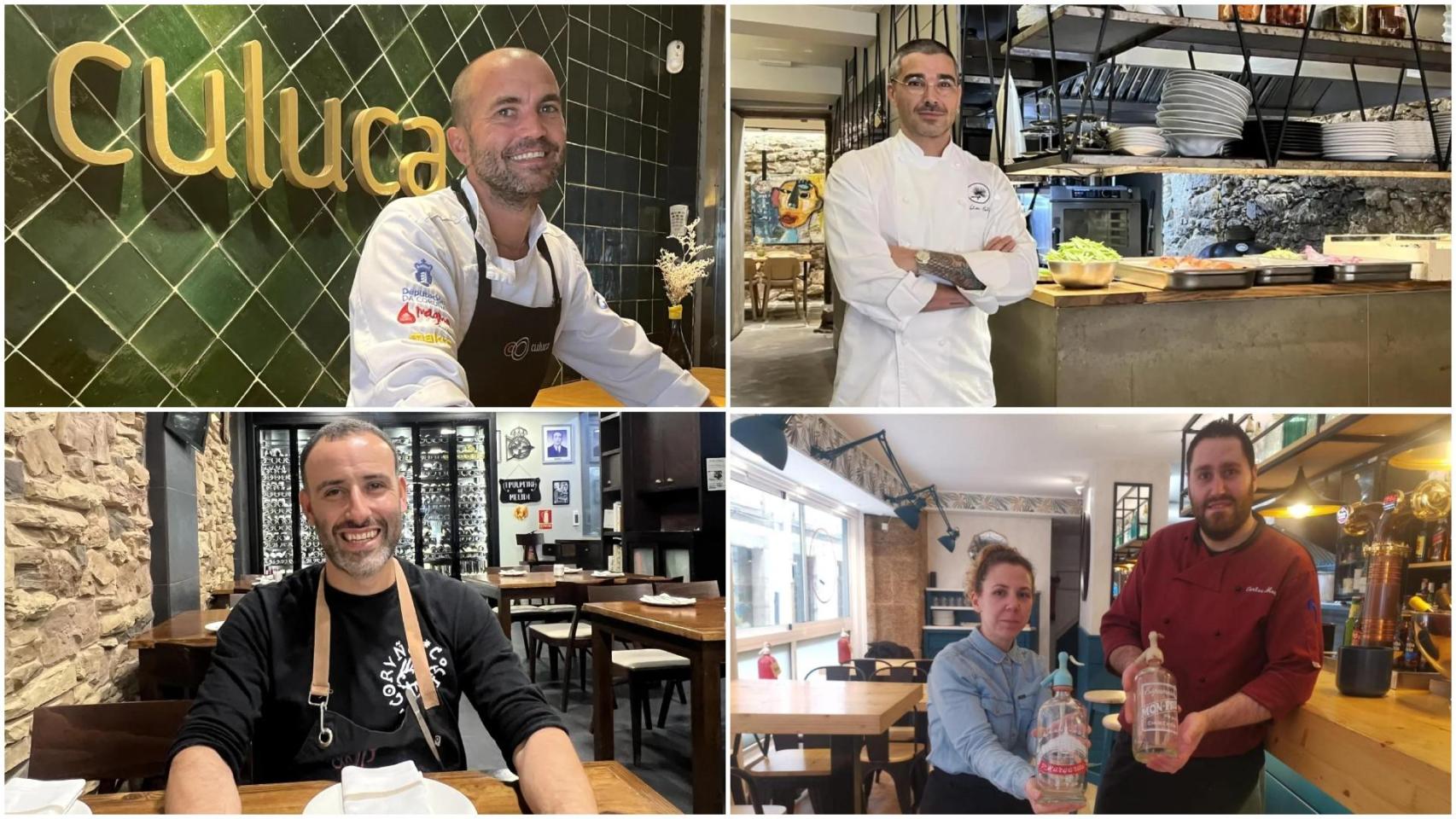 Varios de los locales que ofrecen comida para llevar en Navidad.