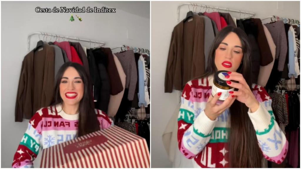 Cesta de Navidad de Inditex