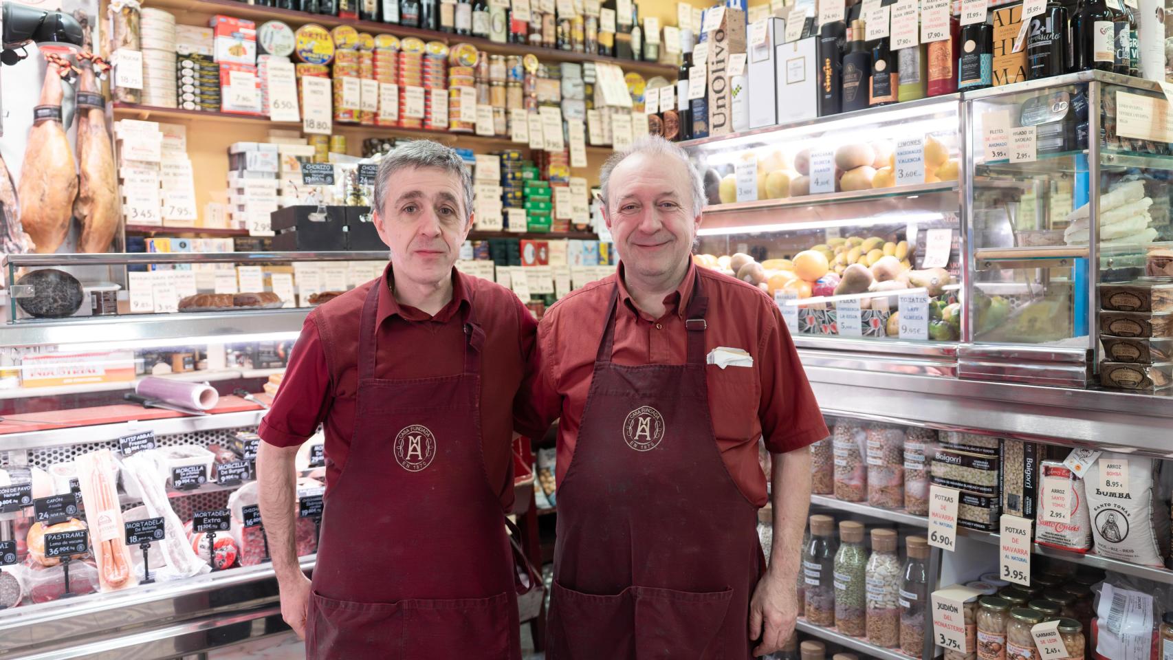 José Luis y Andrés de las Heras.