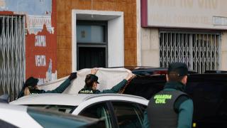 Lugar del crimen en Torrijos (Toledo)