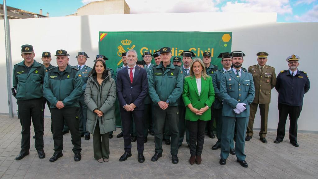 Inauguración del nuevo cuartel de la Guardia Civil en Caudete (Albacete).