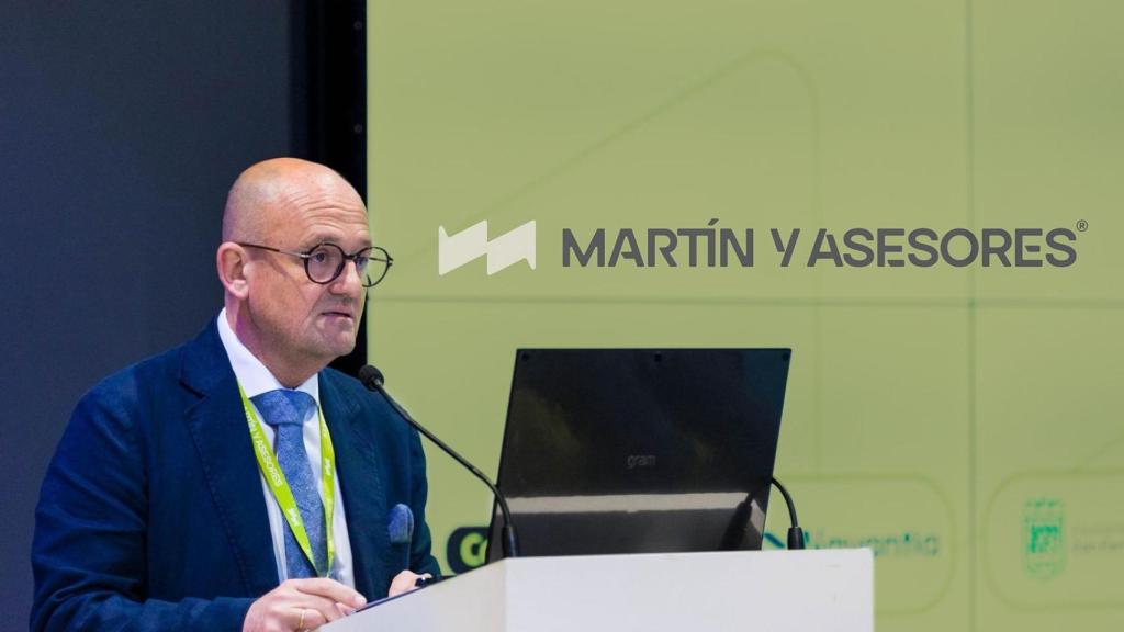 Martín Pérez, durante una jornada sobre Verifactu, celebrada en las instalaciones de Navantia, hace unas semanas.