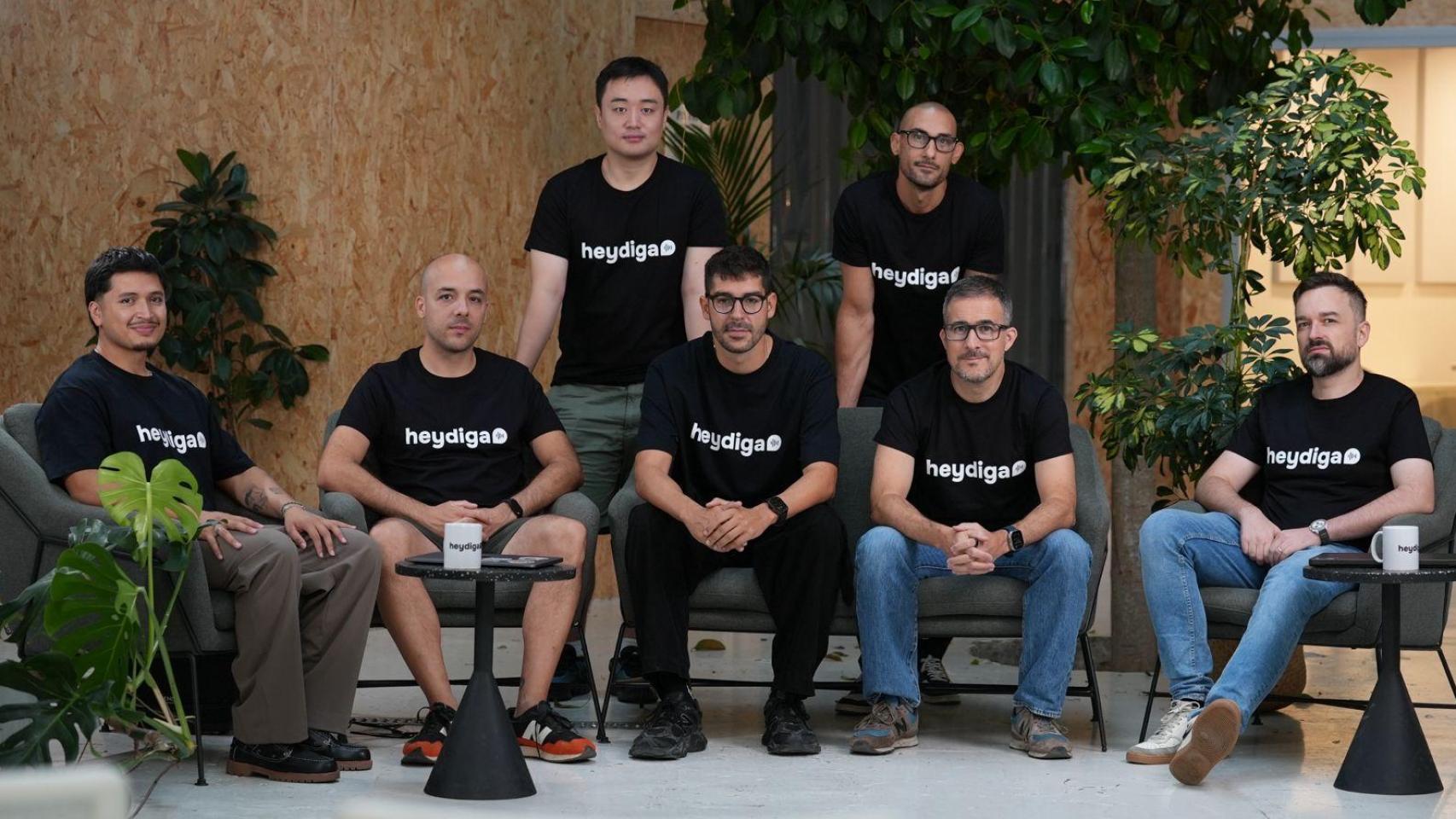 El equipo de HeyDiga.