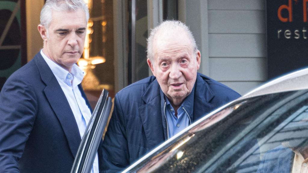 Juan Carlos I, el pasado 5 de noviembre en O Grove (Pontevedra).