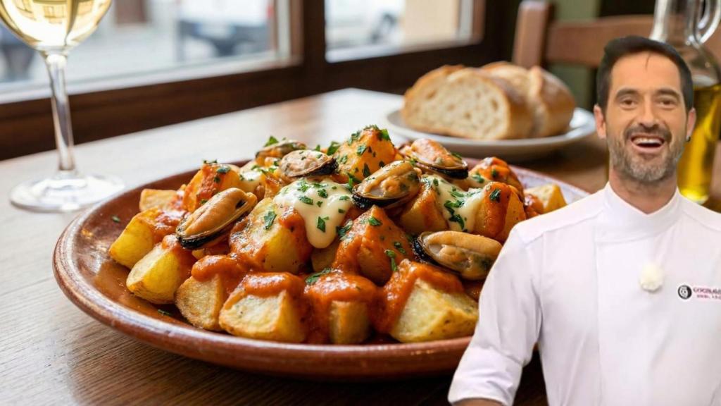 Joseba Arguiñano en un montaje de El Español