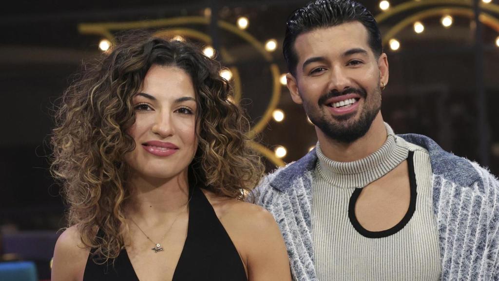 Jorge González con su compañera Gemma Domínguez en 'Bailando con las estrellas'.