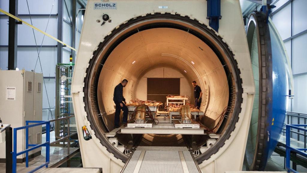 Producción de componentes en Sofitec