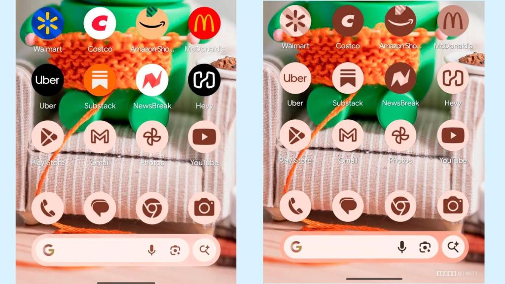 Los iconos temáticos automatizados