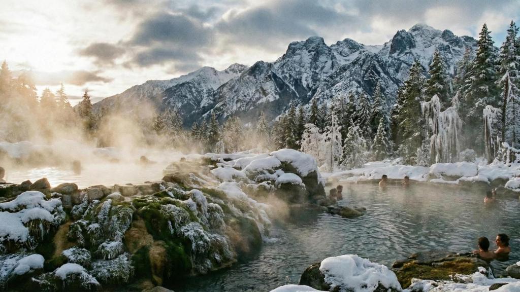 Aguas termales al aire libre