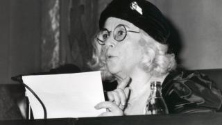 Imagen de uno de los encuentros con la autora en la Fundación Juan March.