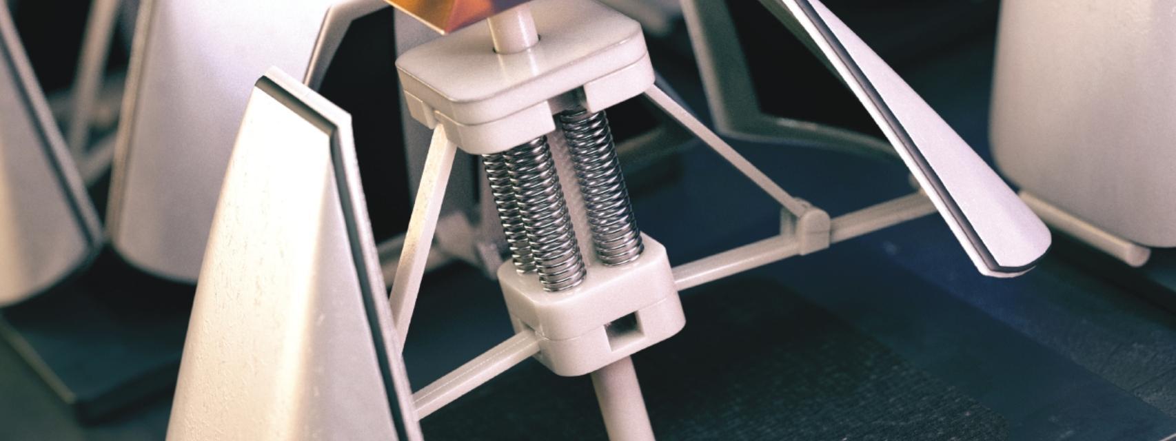 Prototipo del dispositivo inteligente en 3D