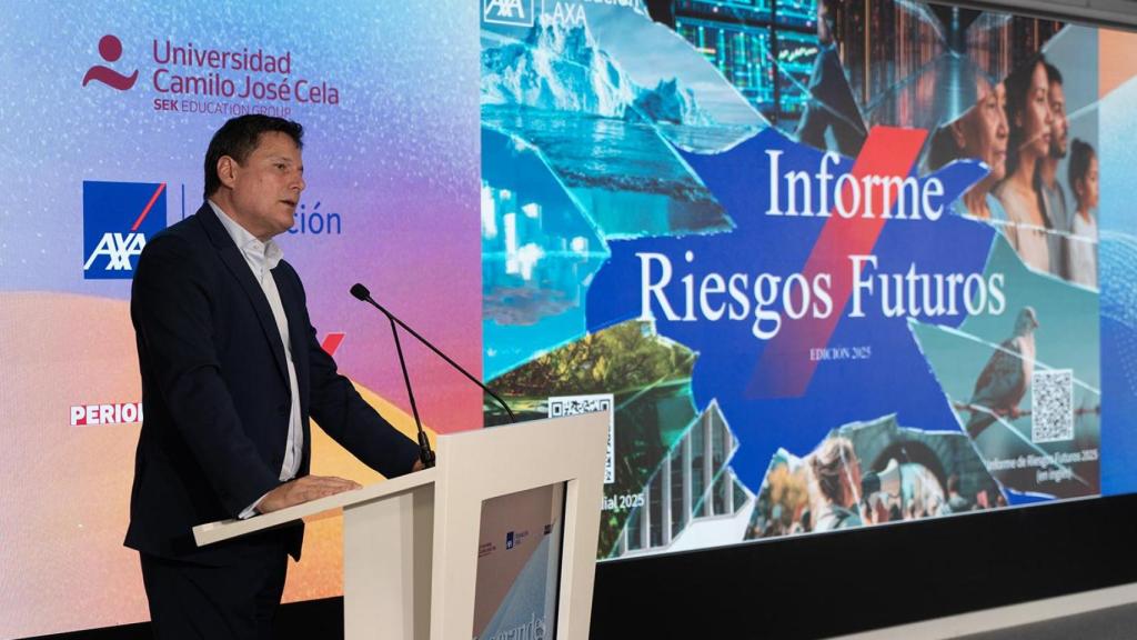 Josep Alfonso durante las jornadas organizadas por la Fundación AXA.