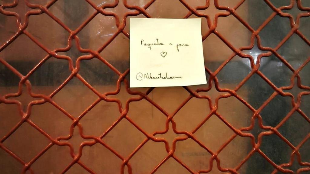 Nota de 'Albacete Duerme'.