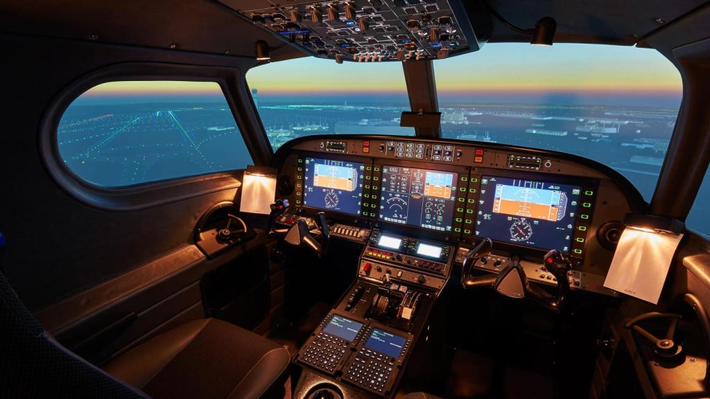 Simulador de vuelo Alsim de European Flyers.
