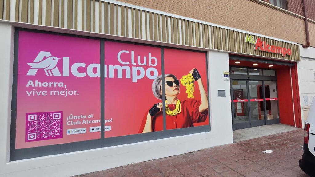 El supermercado Alcampo de Laguna de Duero