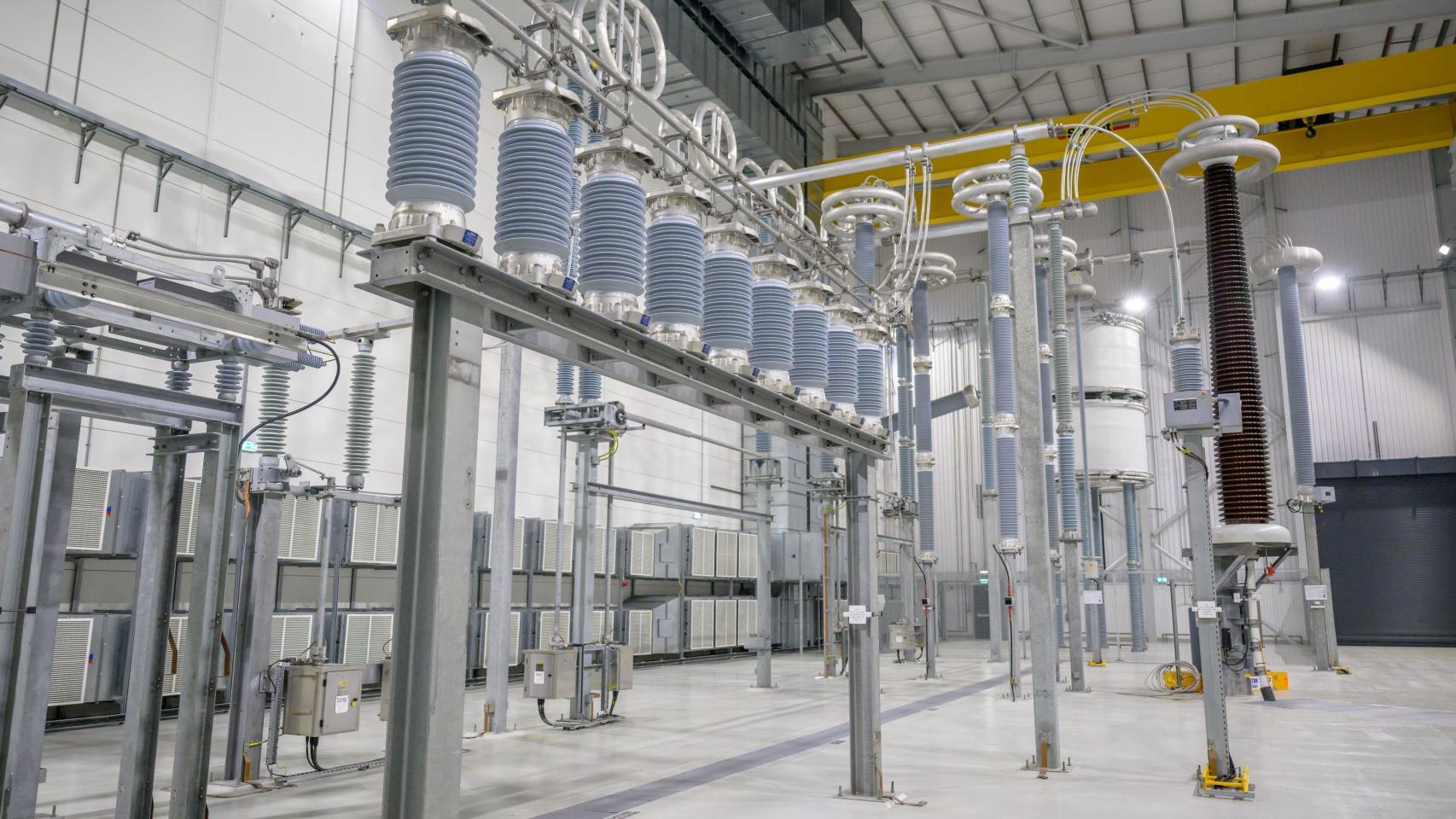 Estación eléctrica de Iberdrola.