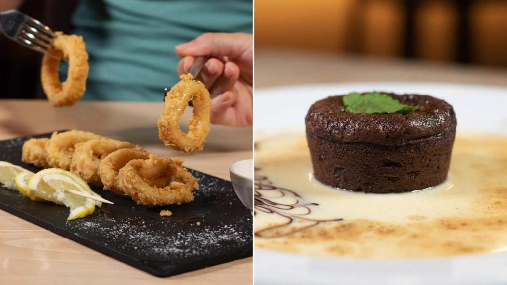 Varios de los platos que ofrecen.