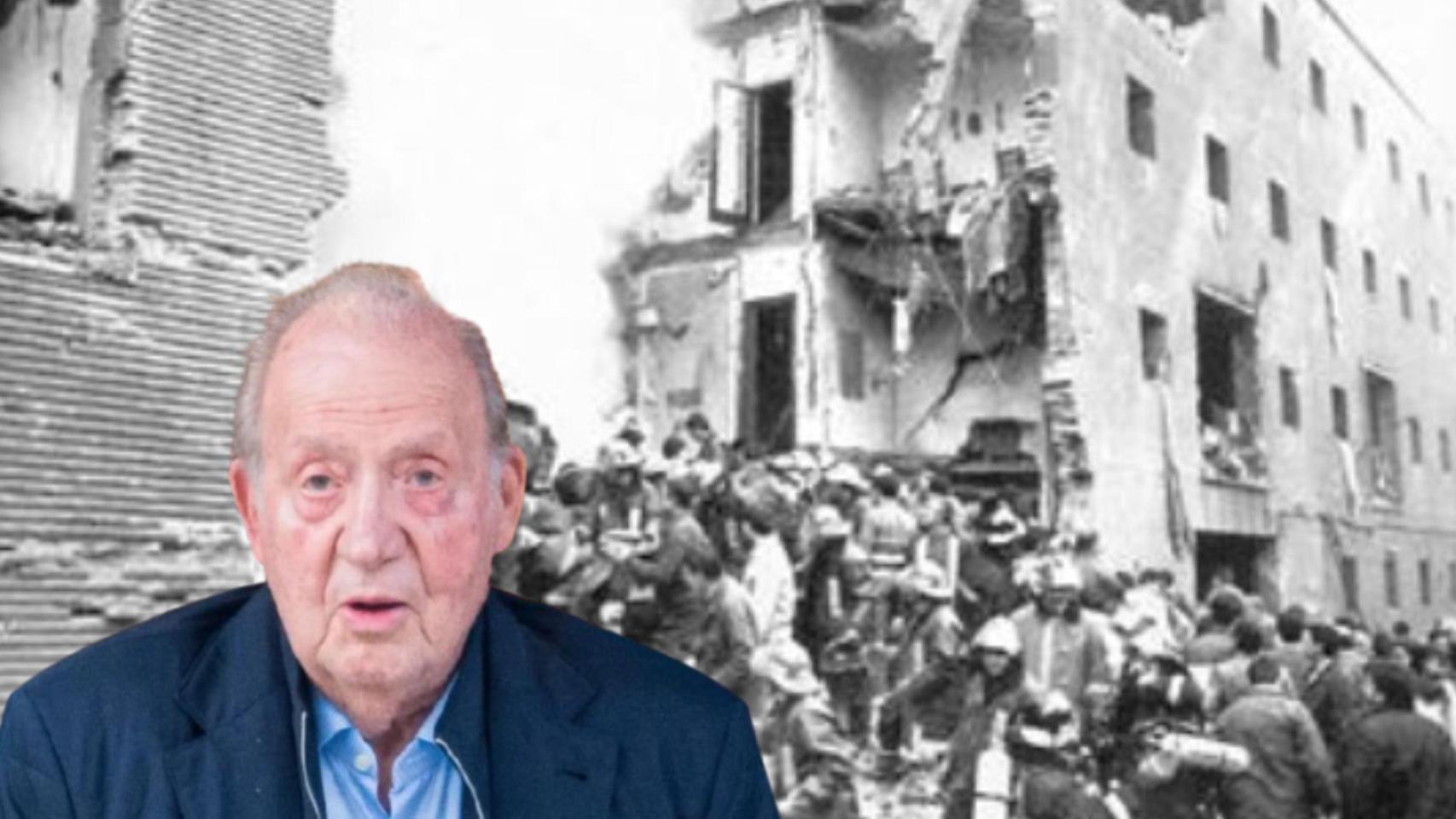 Juan Carlos I sobre el atentado de la Casa Cuartel de Zaragoza