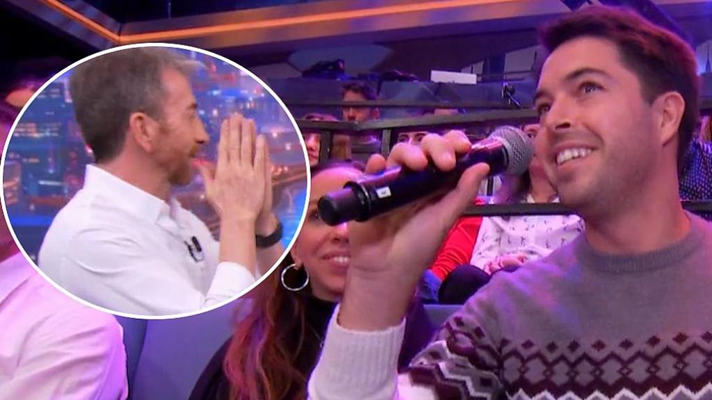 Pablo Motos, sin palabras ante el fallo de un asistente a 'El Hormiguero'.