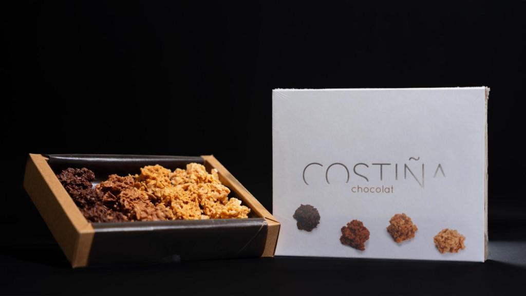 Las rocas de chocolate de Retiro da Costiña.