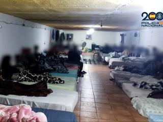 Imagen de la operación de la Policía Nacional.
