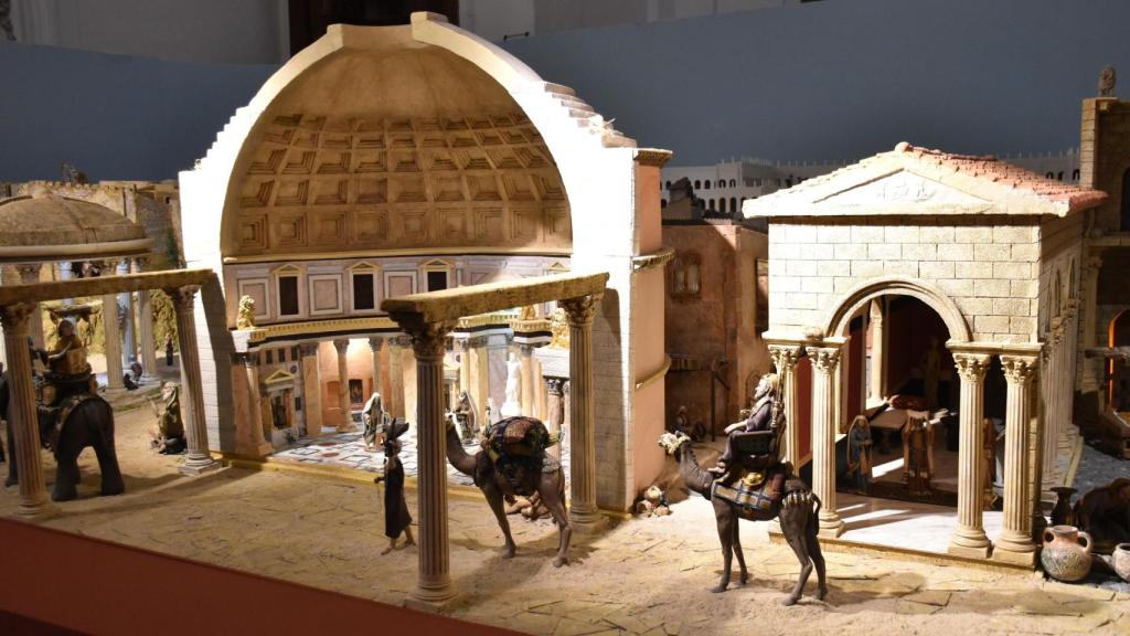 Imagen del belén en Las Francesas