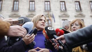 La delegada del Gobierno en la Comunidad Valenciana y responsable de Igualdad del PSOE, Pilar Bernabé, este jueves.