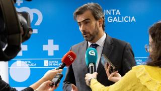 Diego Calvo, en declaraciones a los medios.