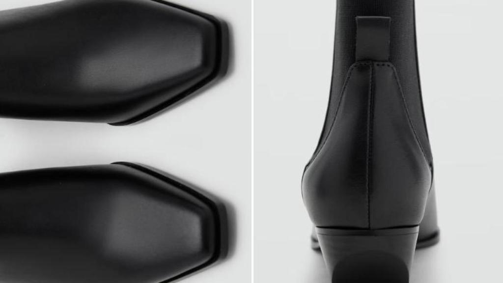 Botín piel tacón. REF. 17064113