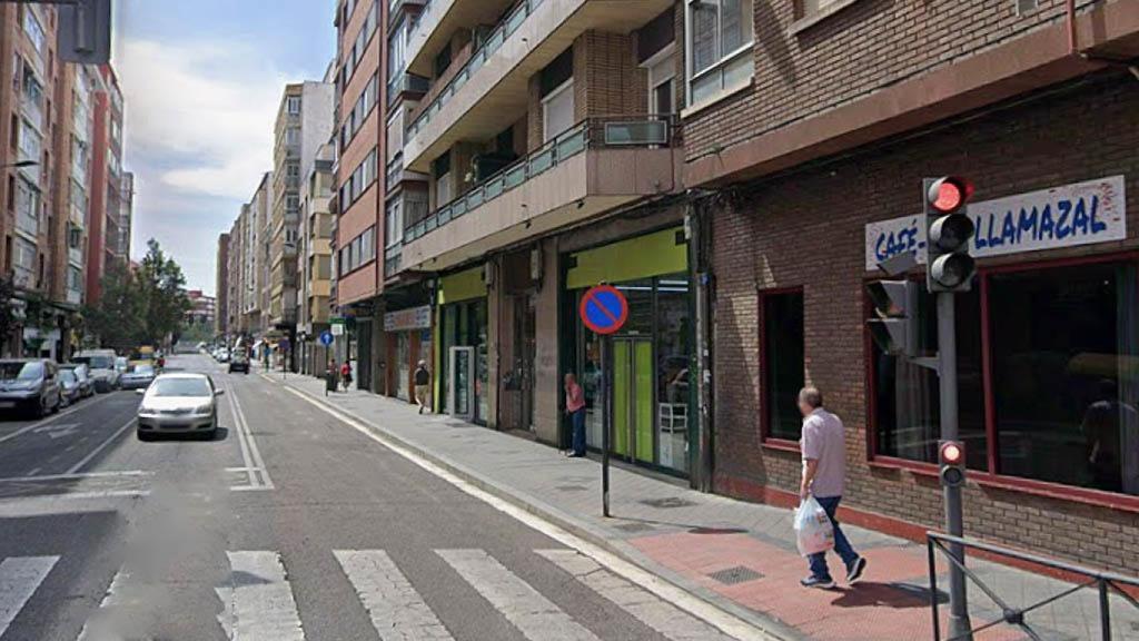 La calle Labradores en Valladolid