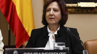 Teresa Peramato, en su comparecencia este jueves ante la Comisión de Justicia del Congreso.