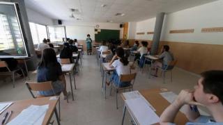 Clase de un instituto