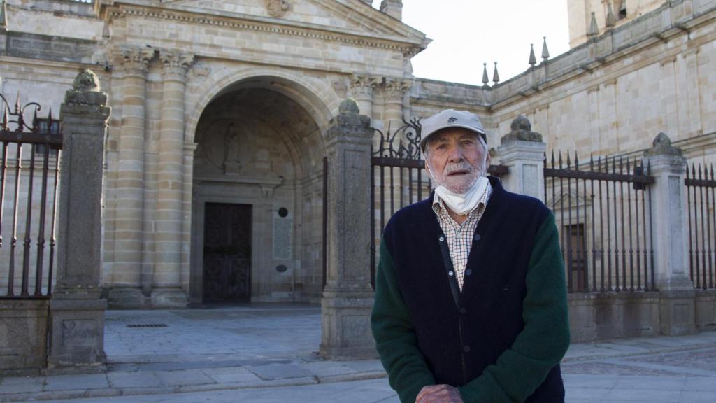 José Luis Alonso Coomonte, el año que recibió el Premio Castilla y León de las Artes