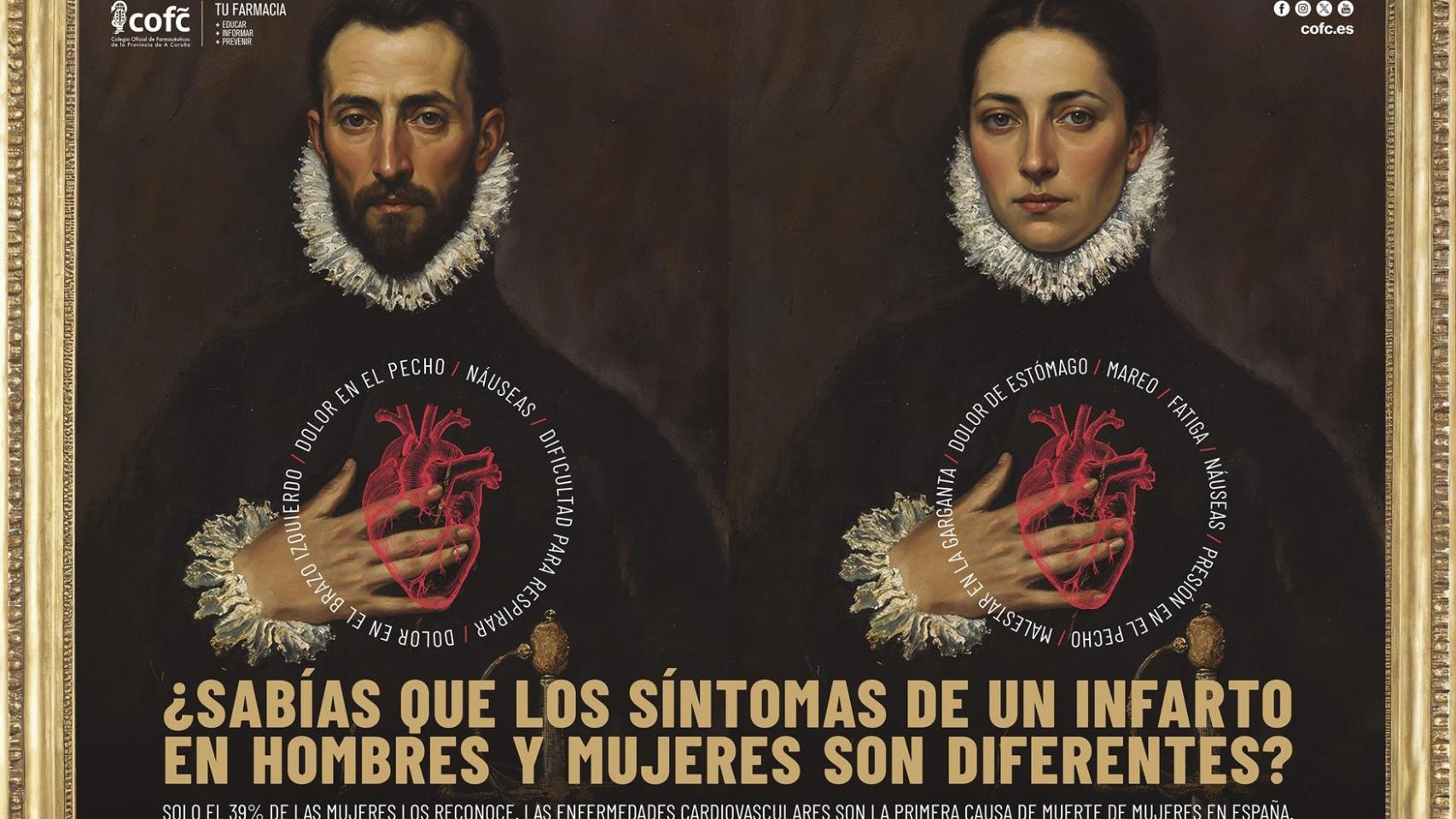 El colegio de farmacéuticos de A Coruña lanza una campaña sobre el sesgo de género en la salud