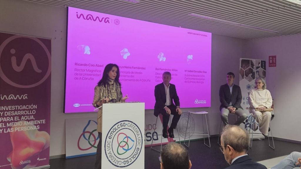 Inauguración de la jornada Inawa en A Coruña.