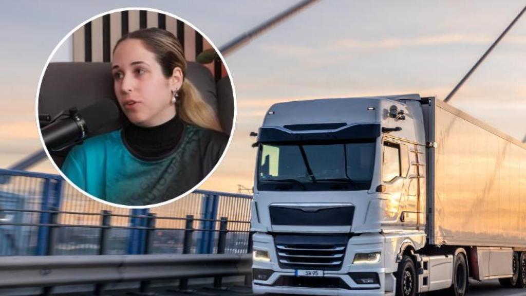 La camionera más joven de España revela cómo es trabajar en el rubro