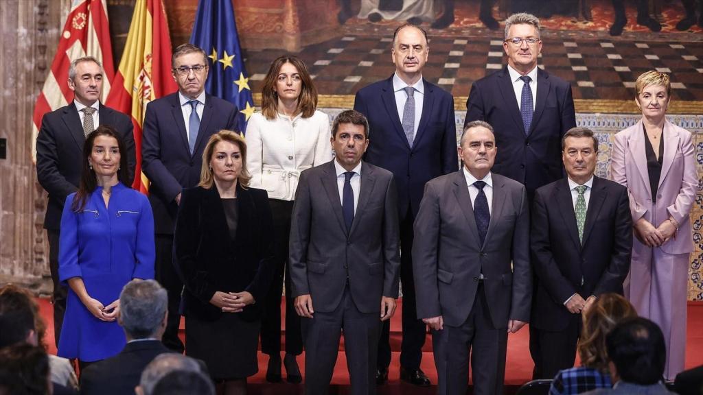 Imagen de la última foto de familia del Consell. Rober Solsona / Europa Press